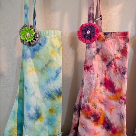 Apron (Aqua Tye-Dye) - Image 4