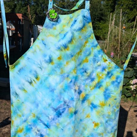 Apron (Aqua Tye-Dye)