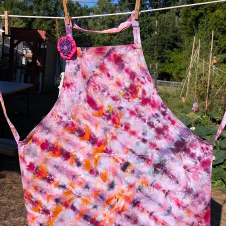 Apron (Purple Tye-Dye)