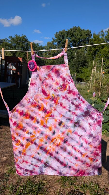 Apron (Purple Tye-Dye)