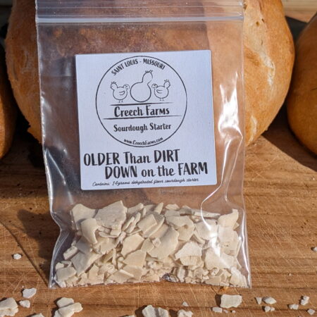Older than Dirt Down on the Farm Dehydrated Sourdough Starter