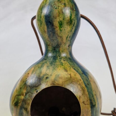 Blue and Green Drip Gourd