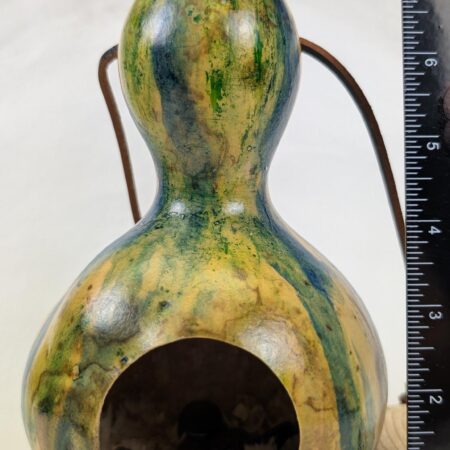 Blue and Green Drip Gourd - Image 3