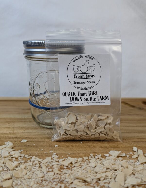 Dehydrated Sourdough Starter With Jar (Gift Option Available) - Image 2