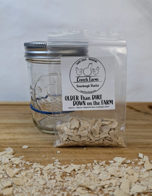 Dehydrated Sourdough Starter With Jar (Gift Option Available) - Image 2