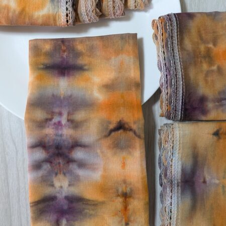 Tie Dyed Napkin (Fall Colors, Set Of 7) - Image 2
