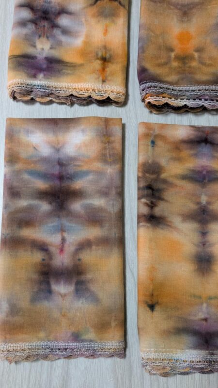 Tie Dyed Napkin (Fall Colors, Set Of 7) - Image 4