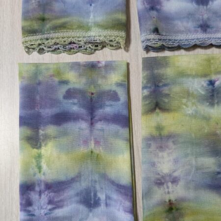 Tie Dyed Cloth Napkin (Winter Colors, Set Of 5) - Image 5