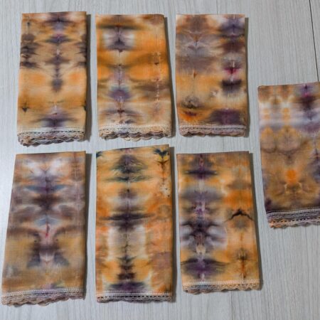 Tie Dyed Napkin (Fall Colors, Set Of 7) - Image 5