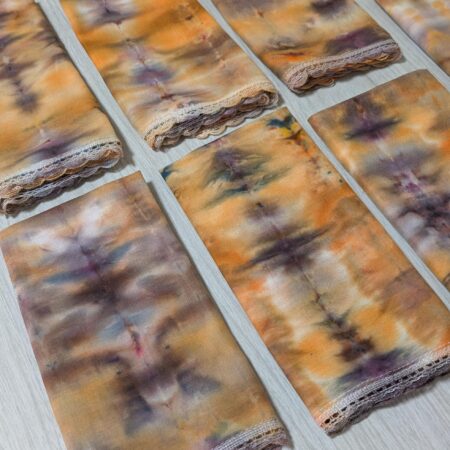 Tie Dyed Napkin (Fall Colors, Set Of 7) - Image 3