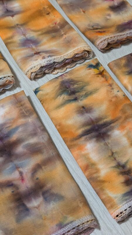 Tie Dyed Napkin (Fall Colors, Set Of 7) - Image 3