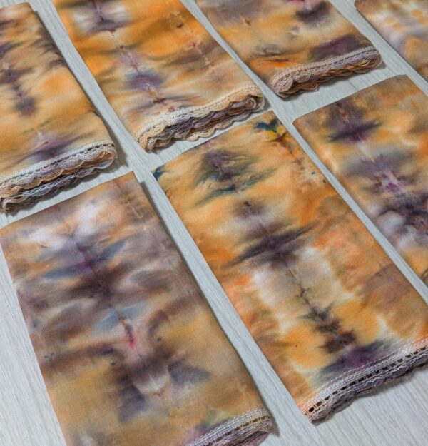 Tie Dyed Napkin (Fall Colors, Set Of 7) - Image 3