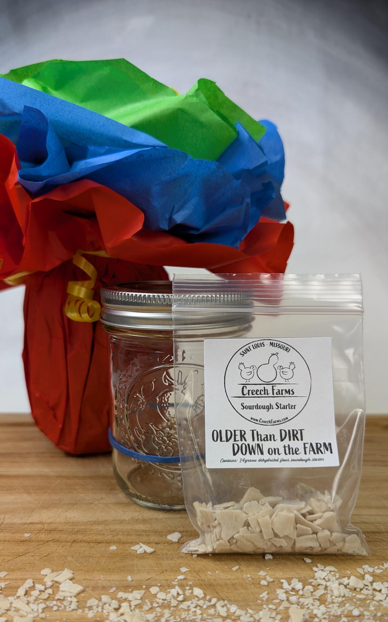Dehydrated Sourdough Starter With Jar (Gift Option Available) - Image 7