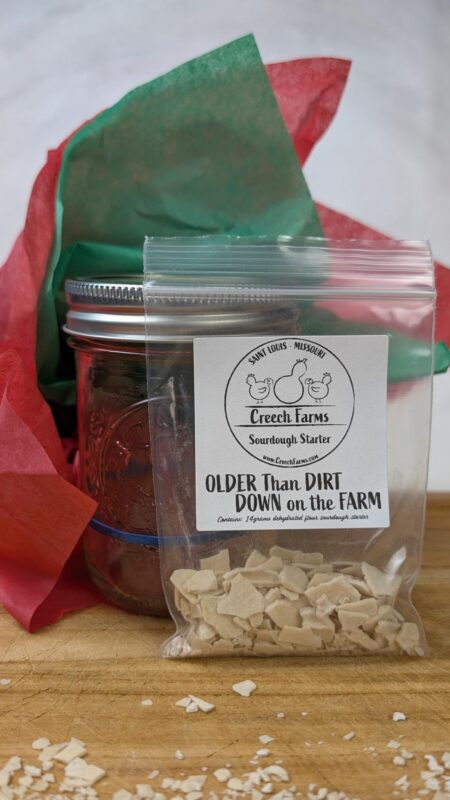 Dehydrated Sourdough Starter With Jar (Gift Option Available) - Image 3