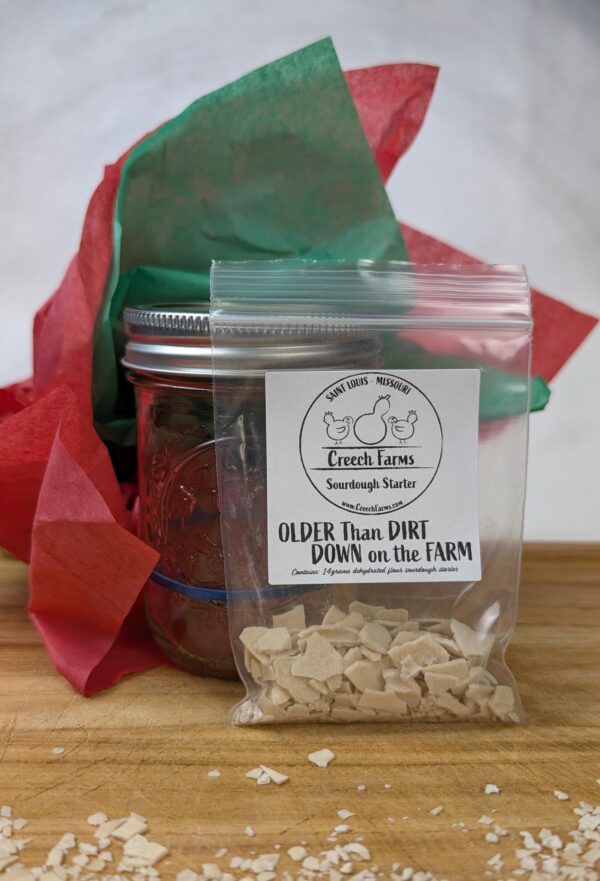 Dehydrated Sourdough Starter With Jar (Gift Option Available) - Image 3