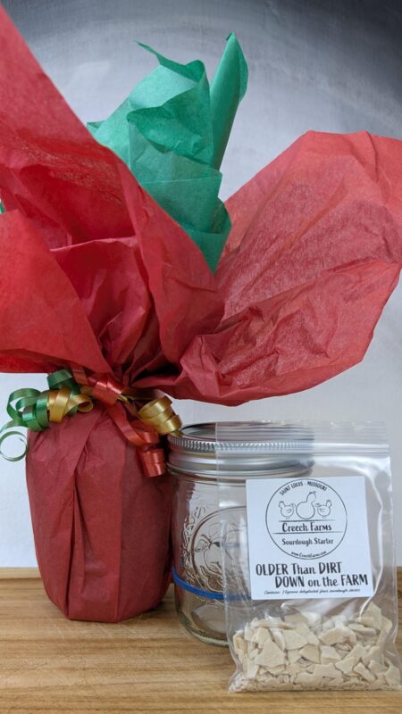 Dehydrated Sourdough Starter With Jar (Gift Option Available) - Image 4