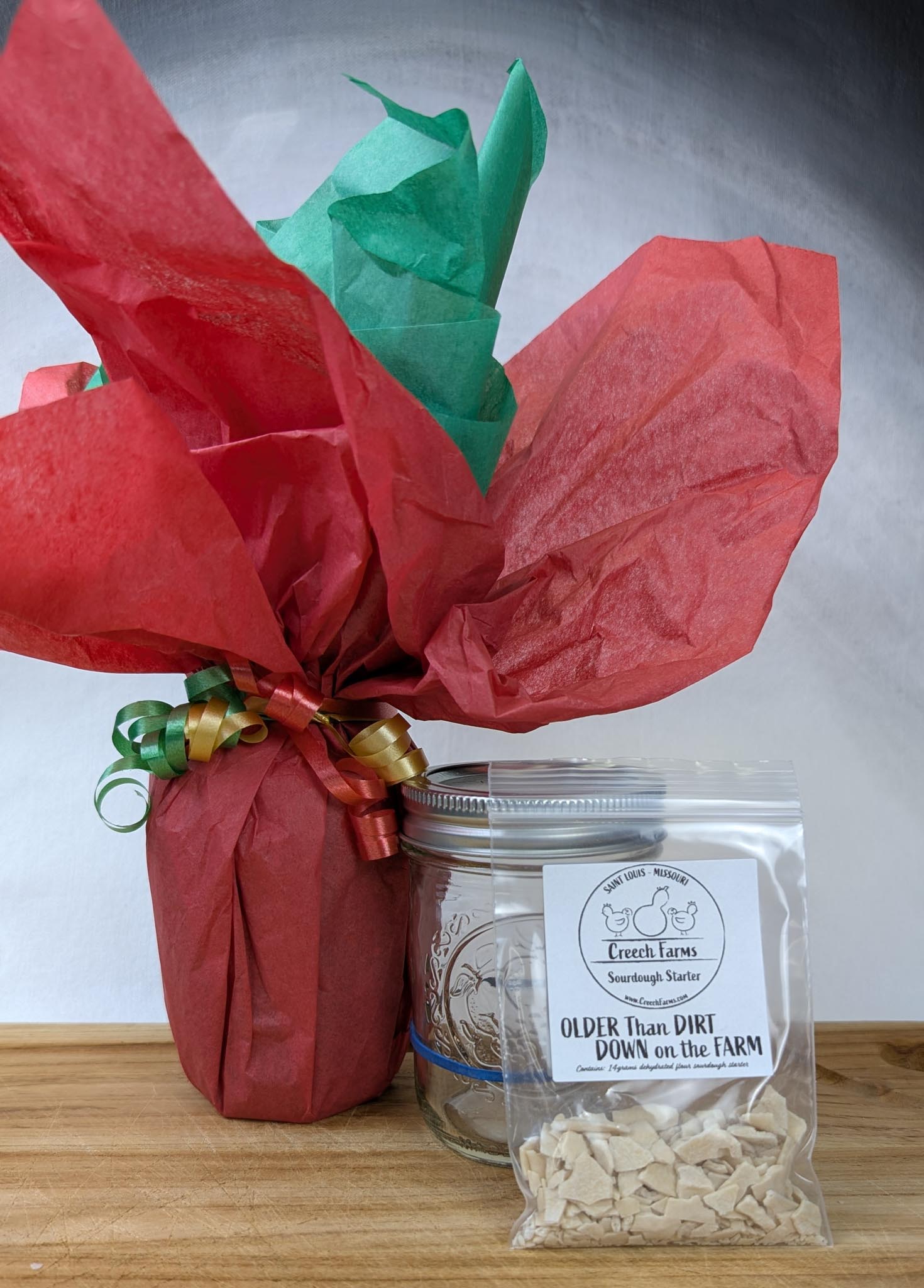 Dehydrated Sourdough Starter With Jar (Gift Option Available) - Image 4